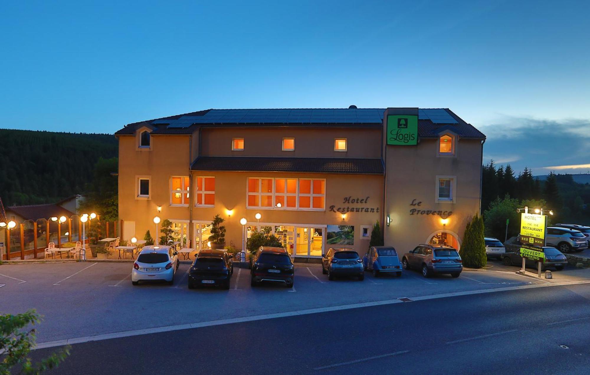 Logis Hotel Spa Restaurant Le Provence Lanarce Kültér fotó