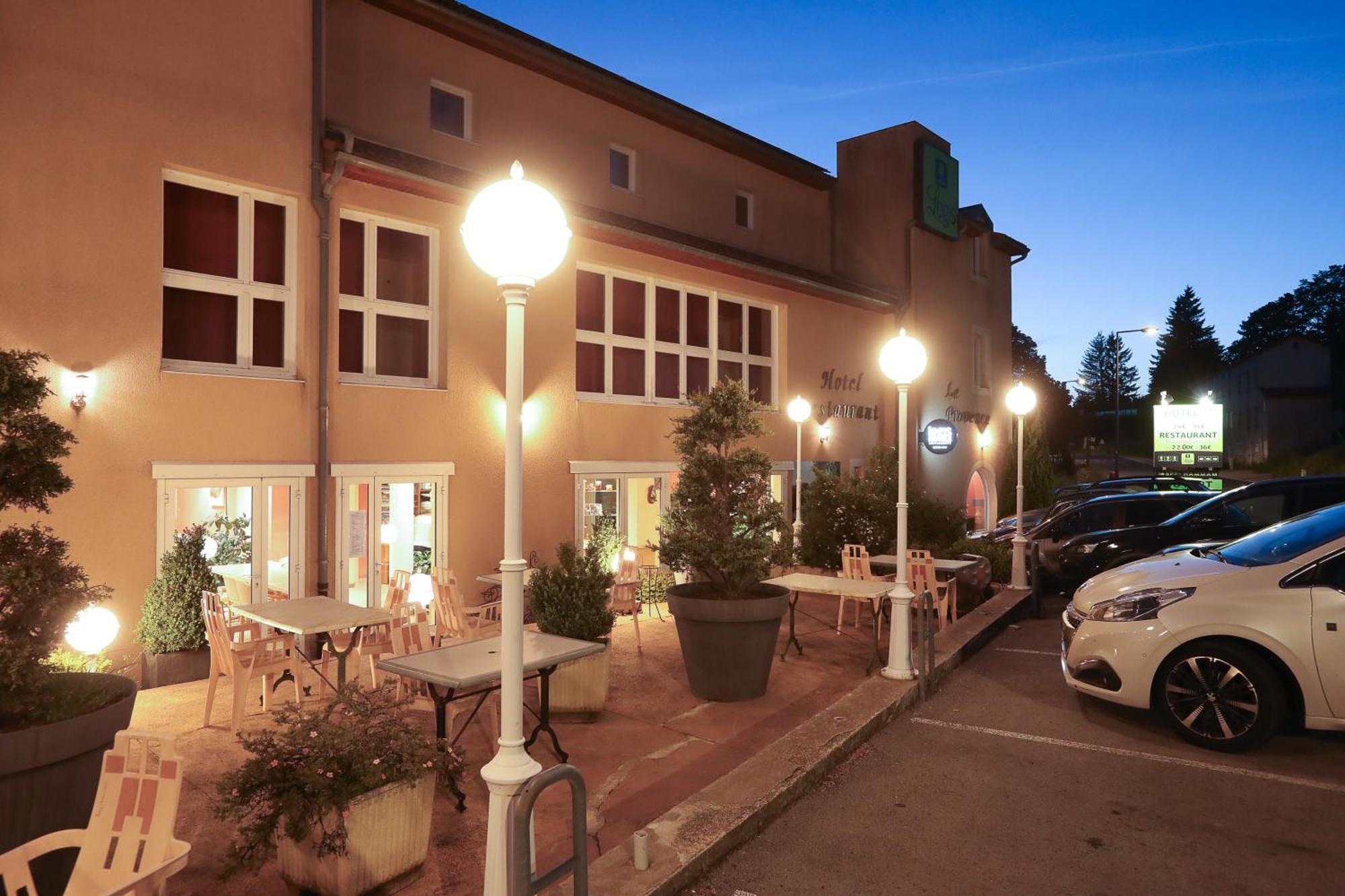 Logis Hotel Spa Restaurant Le Provence Lanarce Kültér fotó