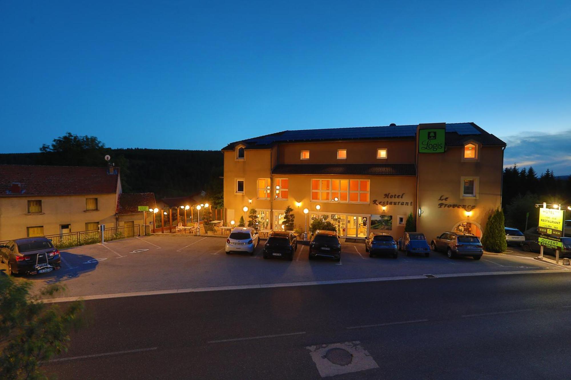 Logis Hotel Spa Restaurant Le Provence Lanarce Kültér fotó