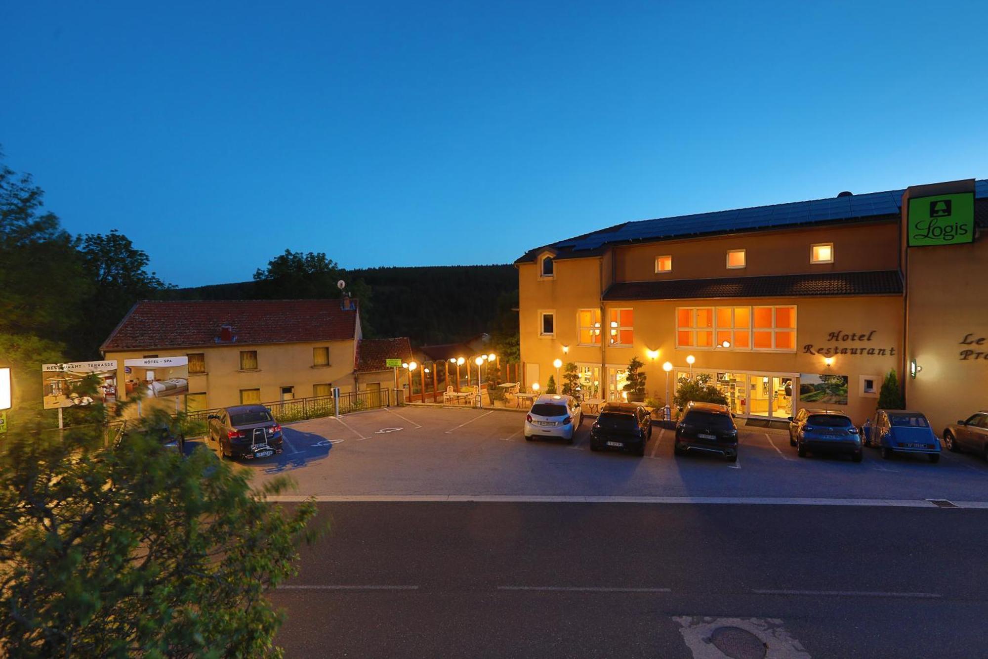 Logis Hotel Spa Restaurant Le Provence Lanarce Kültér fotó