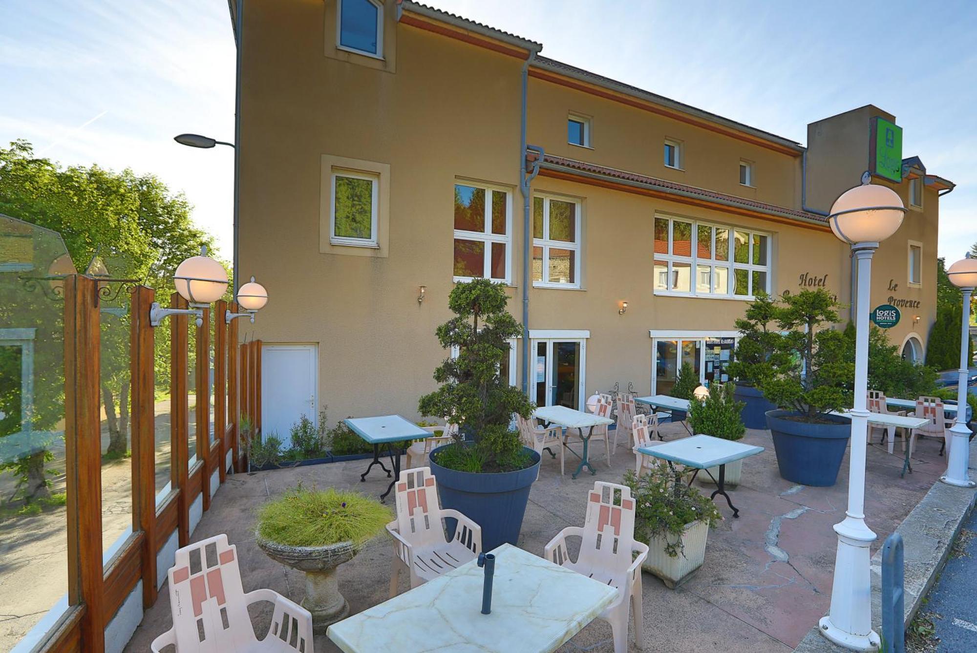 Logis Hotel Spa Restaurant Le Provence Lanarce Kültér fotó